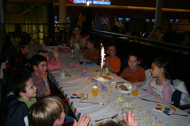 Anniversaire de Cédric au Sportopolis