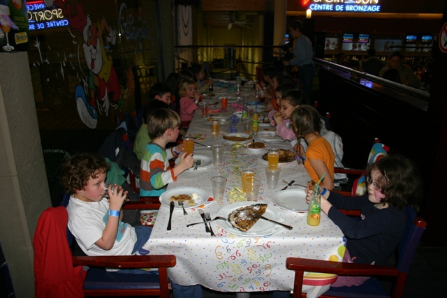 Anniversaire de Cédric au Sportopolis