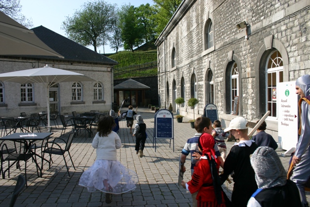 Chasse au trésor à la Citadelle de Namur - 2007